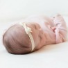 Your Little Miss Fascia per neonato con fiocco in pizzo - Avorio