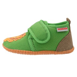 GIESSWEIN - Pantofola Slim Fit - 100% Cotone - Leone Verde