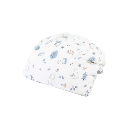 Sterntaler - Cappellino Neonato in Ciniglia - Stampa Animali Polari