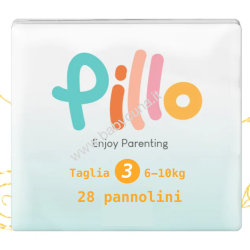 Pillo Taglia 3 - 6/10 Kg 28 Pz - Pannolini Enjoy
