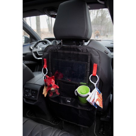 Ding - Organizzatore per Auto - Nero con Porta Tablet