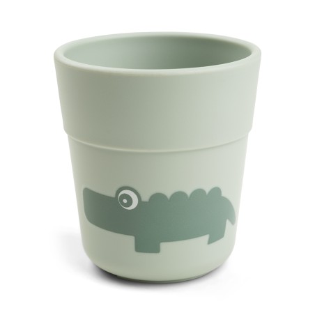 Donebydeer - Mini Tazza - Croco Verde - 100% PP Alimentare