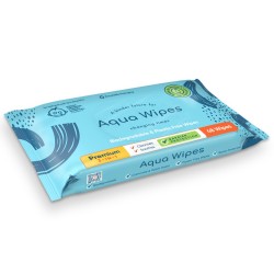 Aqua Wipes - Salviette Premium 3in1 - 48 salviettine cambio