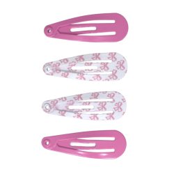 Your Little Miss - Fermagli semplici per bebè - Pink bows