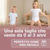 J Body 0-36 mesi - Bio Cotton 4Season - Mezza manica - Light Blue