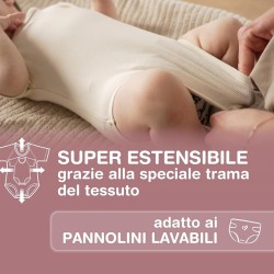 J Body 0-36 mesi - Bio Cotton 4Season - Mezza manica - Light Blue