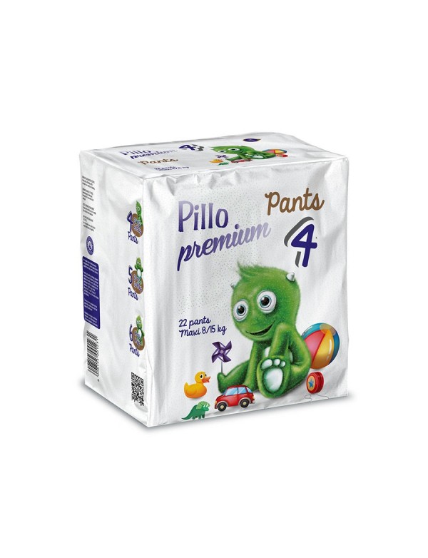 Pillo Pants Premium - Pannolini  Mutandina Maxi  8-15 Kg 22 Pz