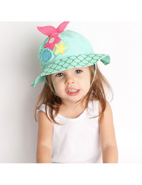 Zoocchini - Cappellino Estivo UPF 50 - Sirenetta