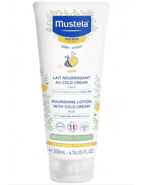 Mustela - Latte Nutriente alla Cold Cream - 200ml
