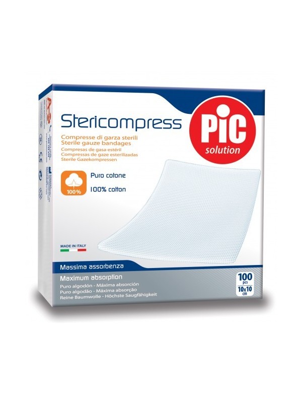 Pic - Stericompress - 100% Cotone