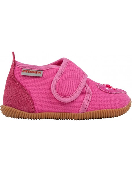 GIESSWEIN - Pantofola Slim Fit - 100% Cotone - Rosa cuore